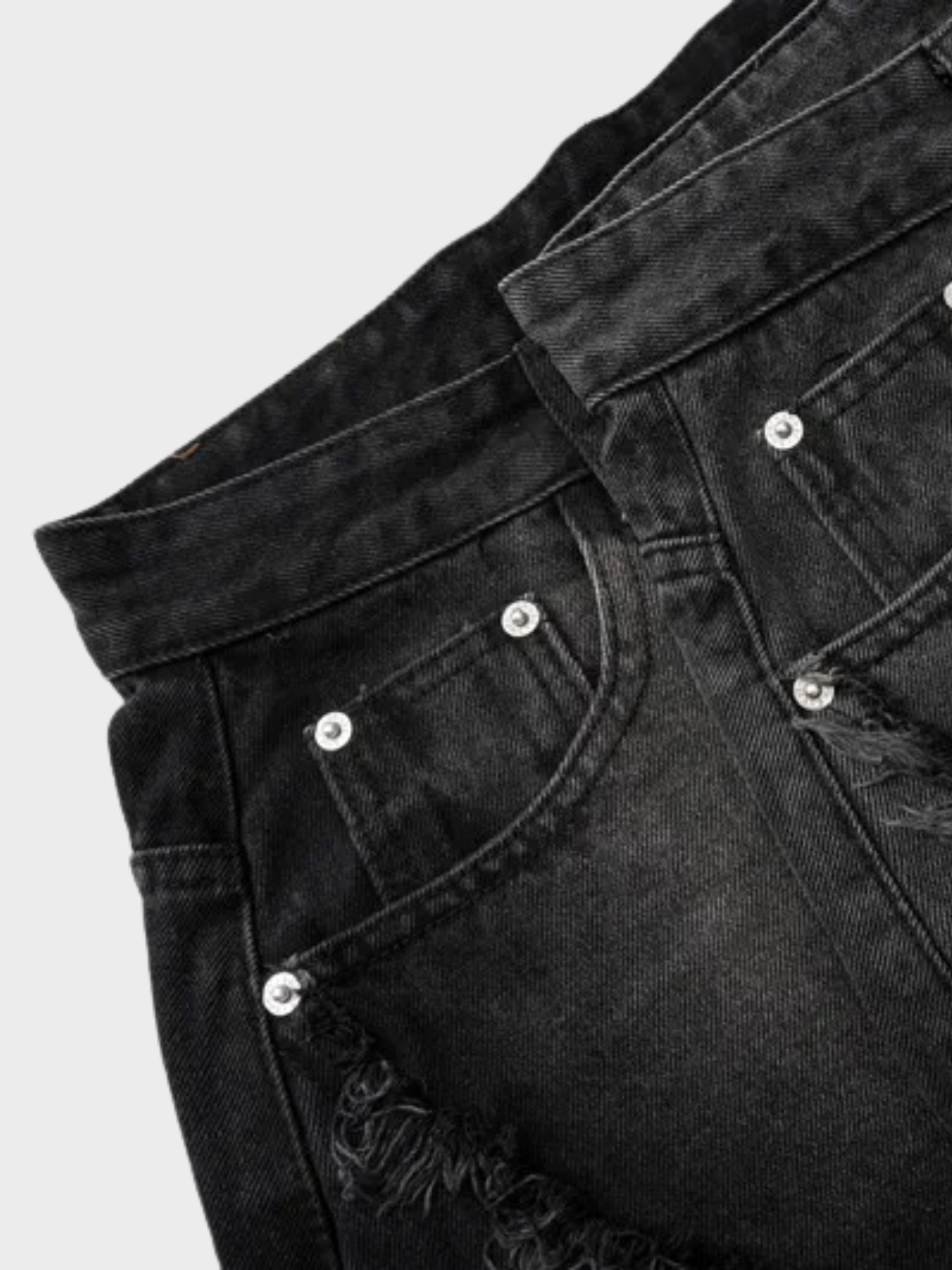 Eclipse Raw Edge Denim