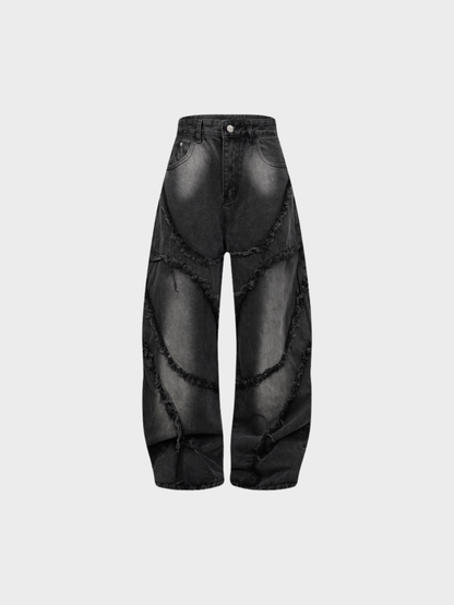 Eclipse Raw Edge Denim